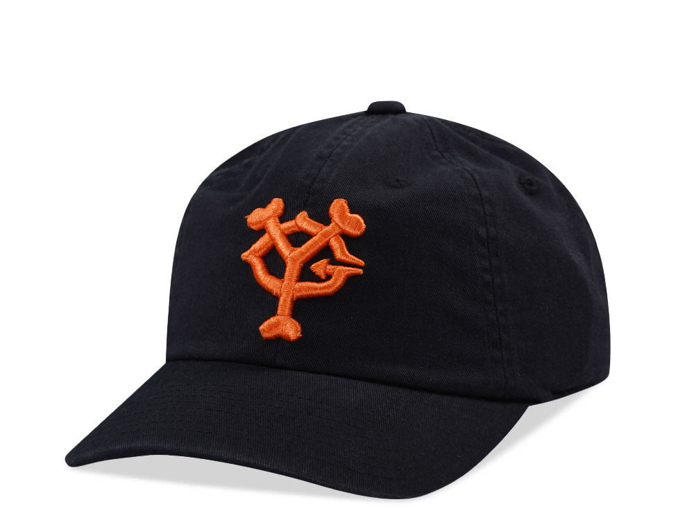 American Needle Yomiuri Giants Black Ballpark Strapback Hat
