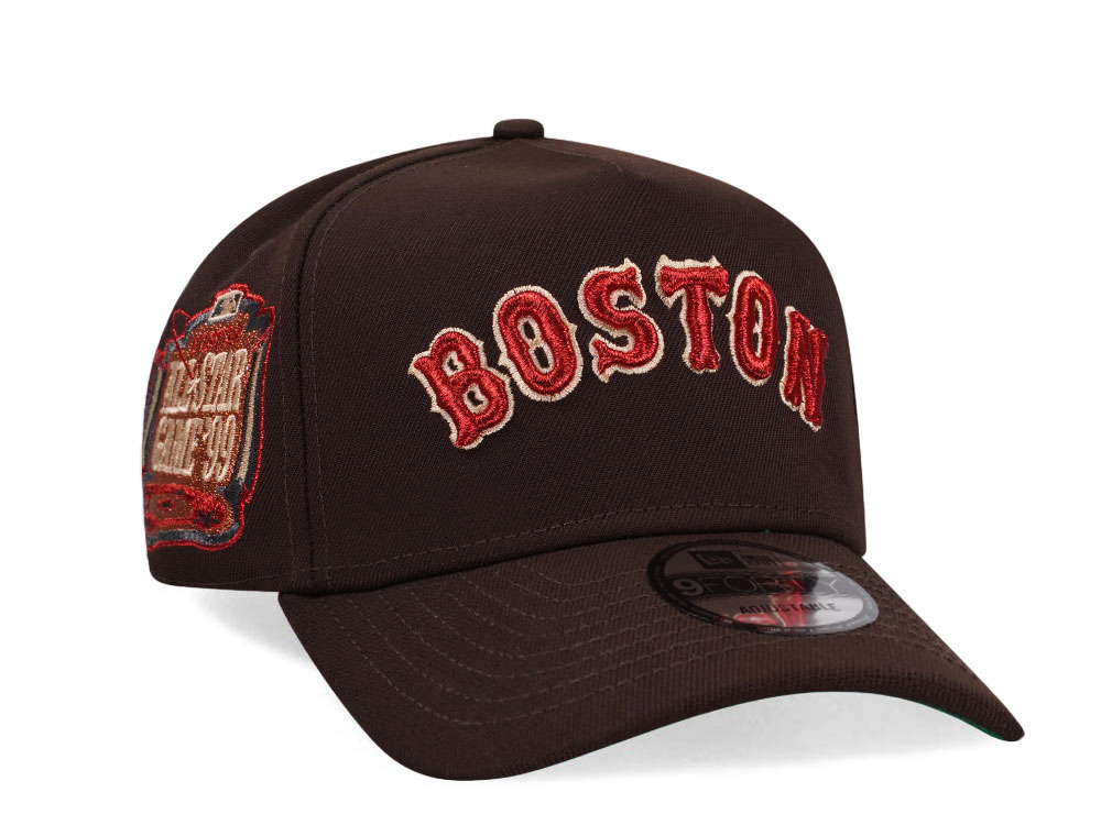 New Era Boston Red Sox All Star Game 1999 Burnt Metallic Edition 9Forty Snapback Hat