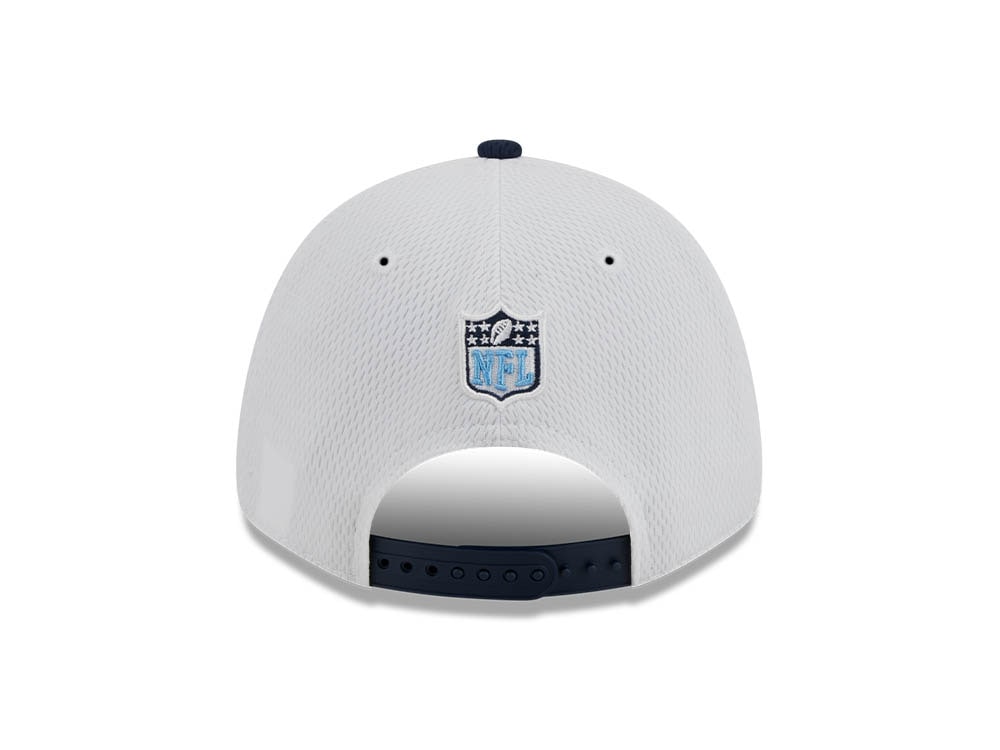 New Era Tennessee Titans NFL Sideline 2023 Navy White  9Forty Snapback Hat