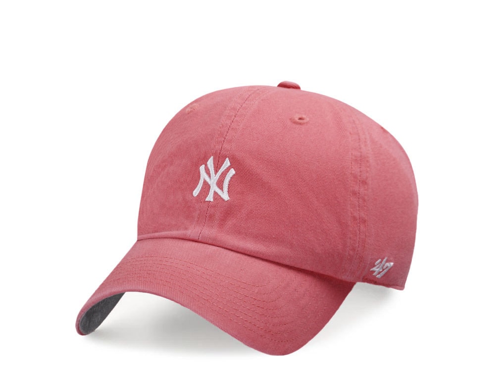 47Brand New York Yankees Island Red Base Runner Clean up Strapback Hat