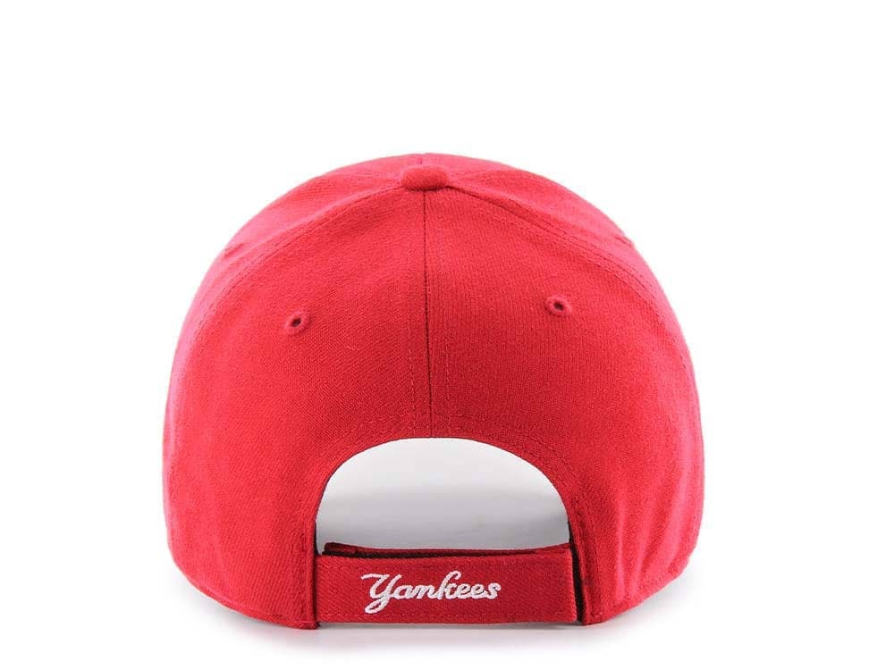 47Brand New York Yankees Classic Red Strapback Hat
