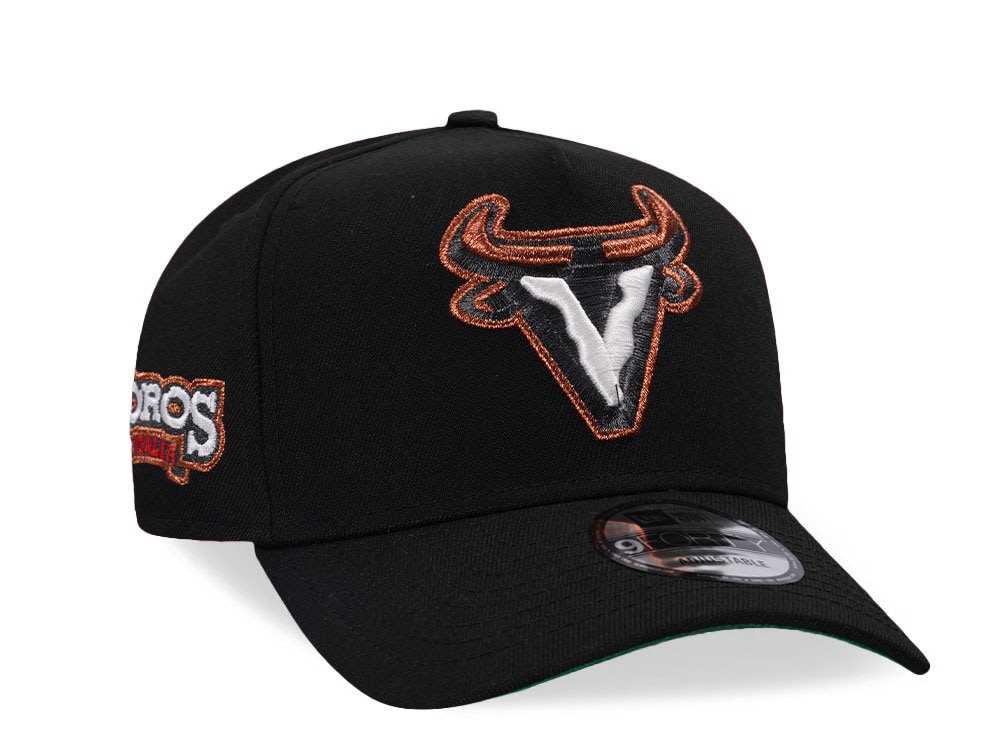 New Era Visalia Rawhide Toros Copper Throwback 9Forty A Frame Snapback Hat