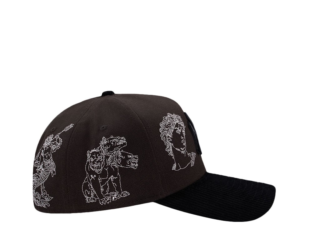 New Era New York Yankees Mythical Brown Two Tone Edition 9Forty A Frame Snapback Hat