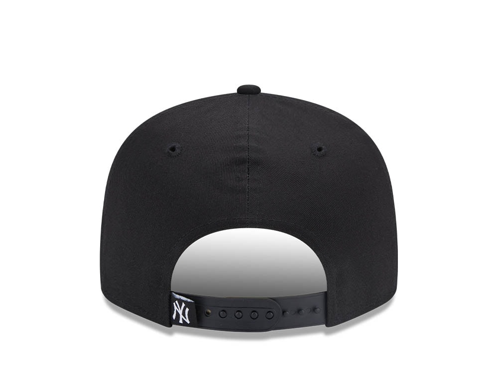 New Era New York Yankees Seasonal Infill Black Edition 9Fifty Snapback Hat