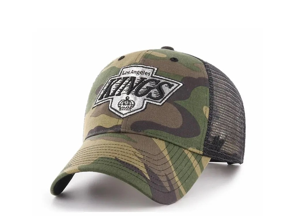 47brand Los Angeles Kings Classic Trucker camo Snapback Hat