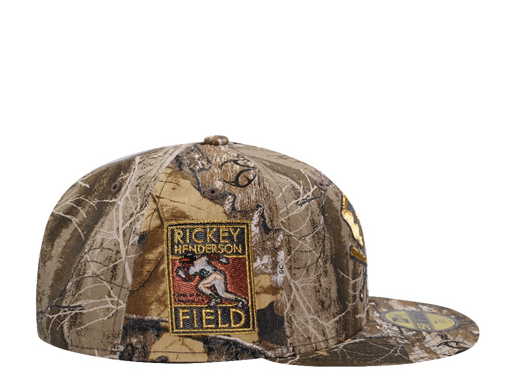 New Era Oakland Athletics Rickey Henderson Realtree Prime Edition 59Fifty Fitted Hat