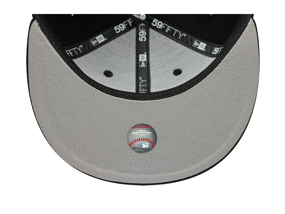 New Era Chicago White Sox Faux Pearl Black Prime Edition 59Fifty Fitted Hat