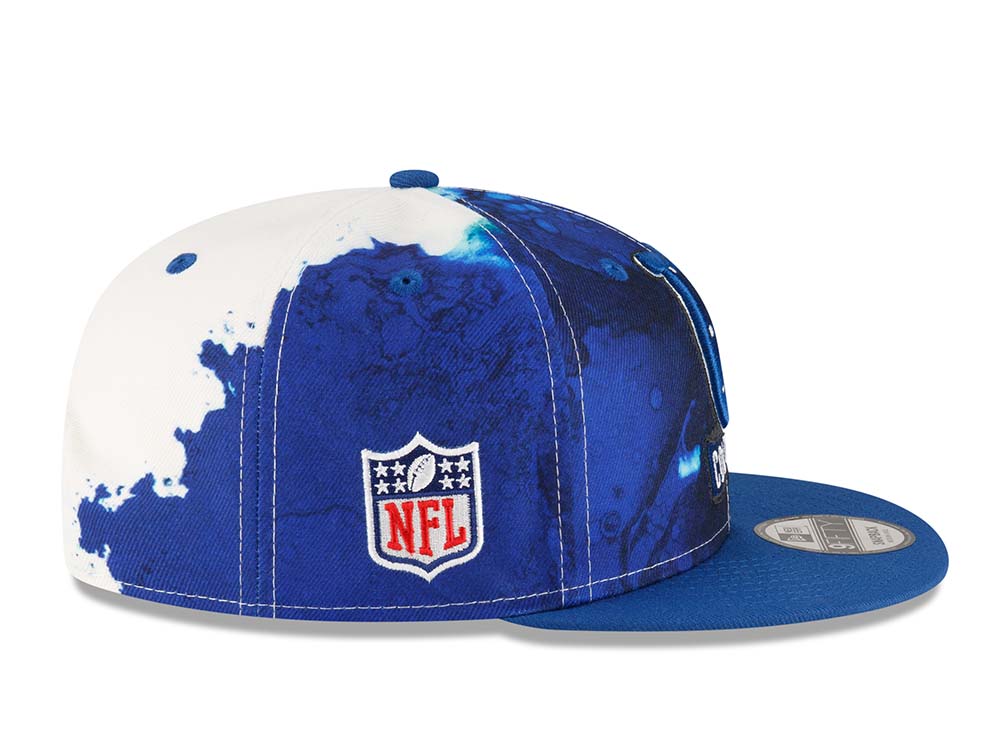 New Era Indianapolis Colts Ink NFL Sideline 2022 9Fifty Snapback Hat