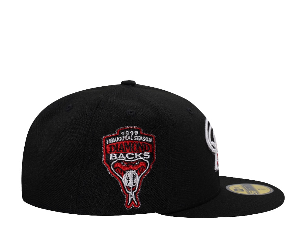 New Era Arizona Diamondbacks Inaugural Season 1998 Black Prime Edition 59Fifty Fitted Hat