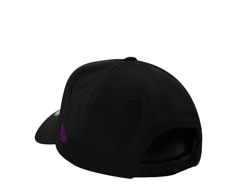 New Era Chicago Cubs All Star Game 1990 Magenta Black Prime Edition 9Forty A Frame Snapback Hat