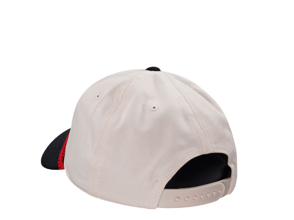 American Needle Daytona Roscoe White Snapback Hat