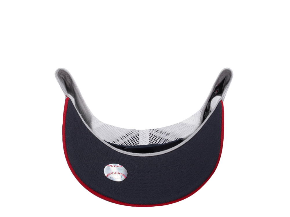 Nike Boston Red Sox Primetime Dri-Fit Rise Red Edition Trucker Snapback Hat