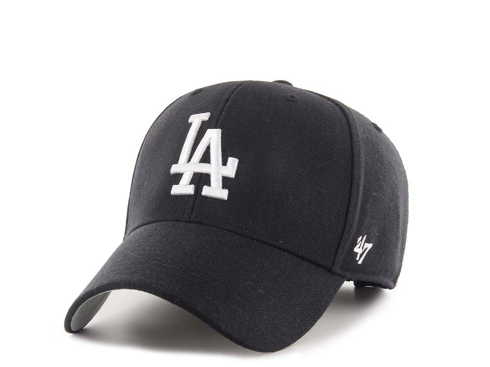 47Brand Los Angeles Dodgers Classic Black and White Snapback Hat