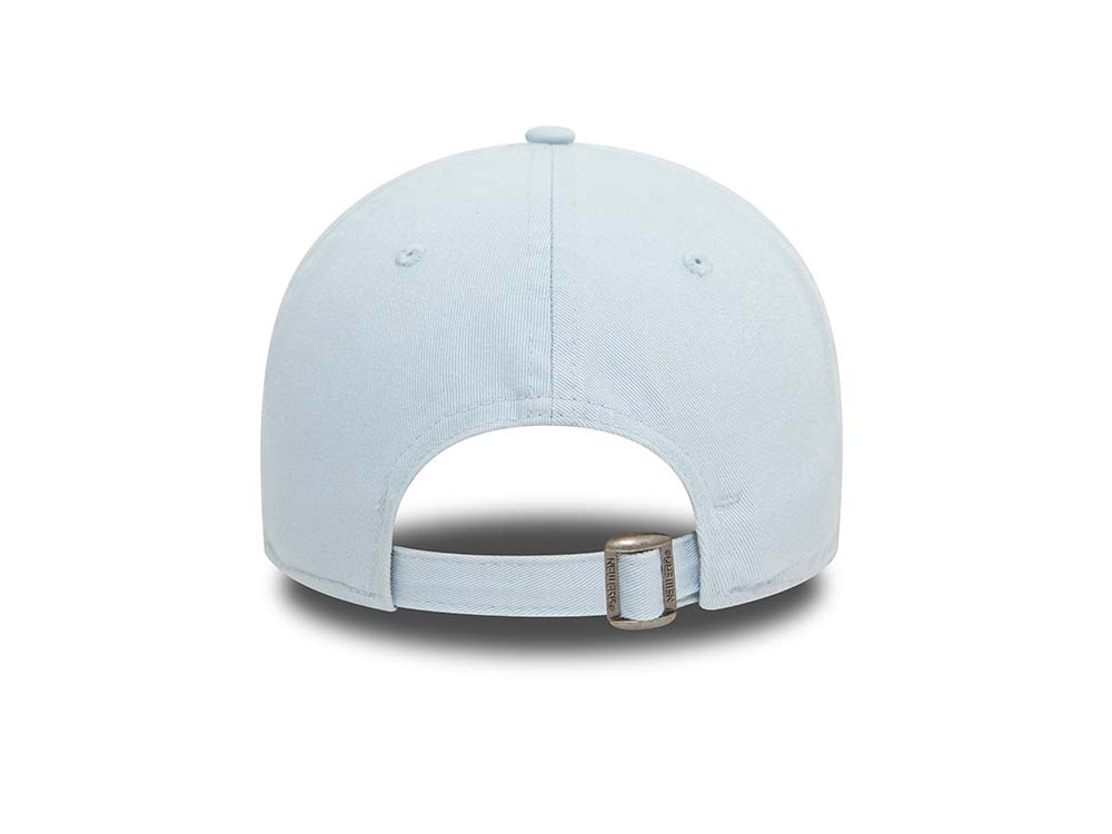 New Era Logo Sky Blue 9Forty Strapback Hat