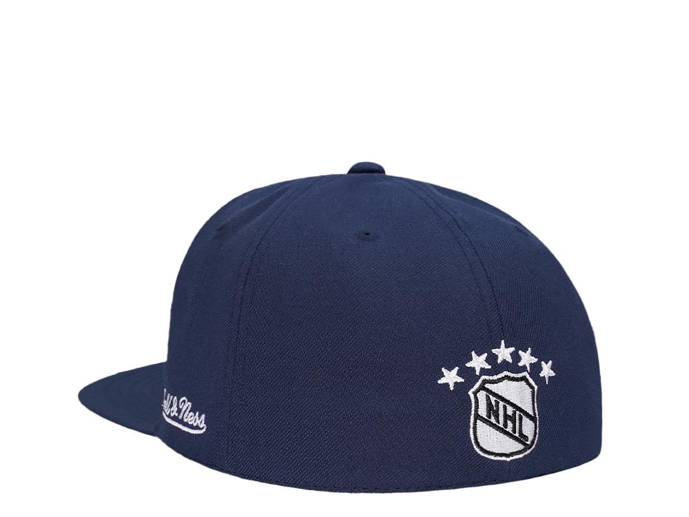 Mitchell & Ness Hartford Whalers 10 Years Vintage Edition Dynasty Fitted Hat