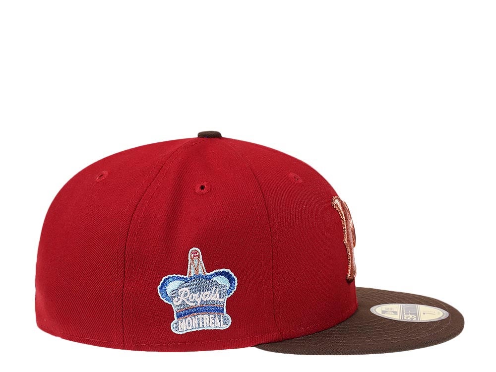 New Era Montreal Royals Two Tone Copper Prime Edition 59Fifty Fitted Hat