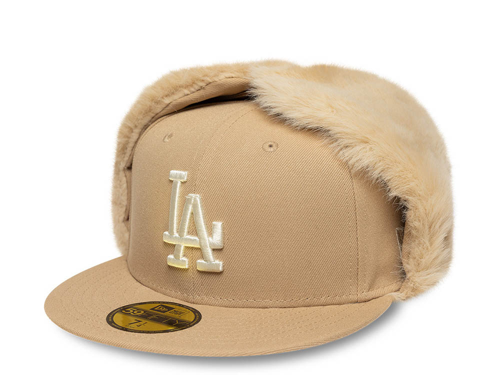 New Era Los Angeles Dodgers World Series 1981 Camel Prime Edition 59Fifty Dogear Fitted Hat