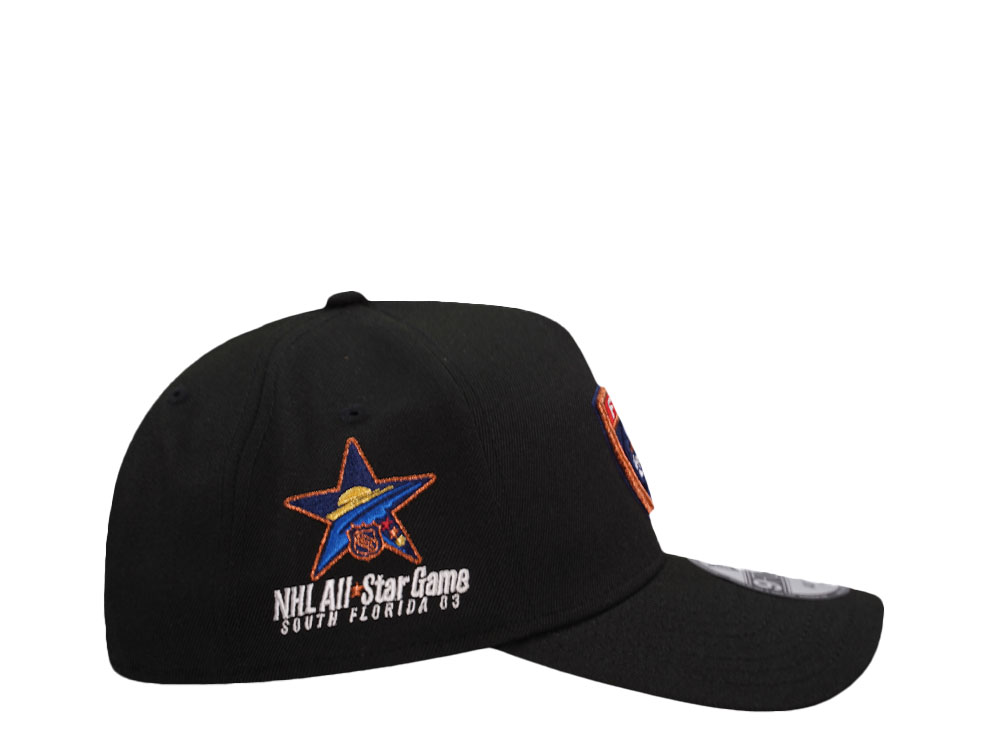 New Era Florida Panthers All Star Game 2003 Black Metallic Edition 9Forty A Frame Snapback Hat