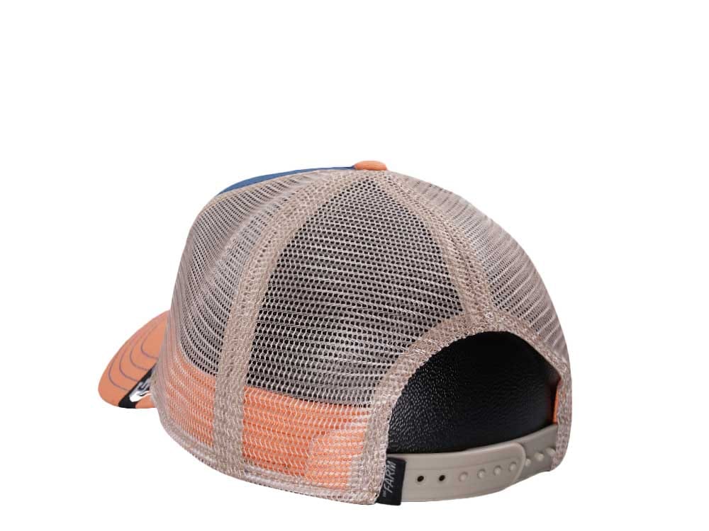 Goorin Bros Panther Blue Two Tone Trucker Snapback Hat