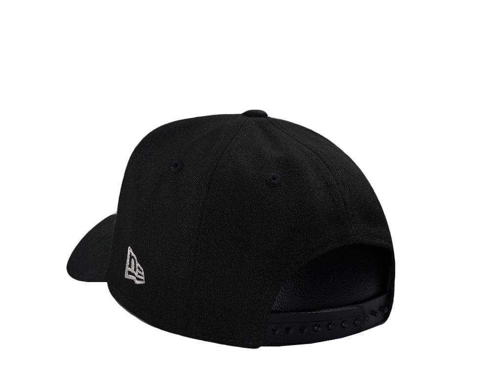 New Era Los Angeles Dodgers 60th Anniversary Upside Down Black Prime Edition 9Forty A Frame Snapback Hat