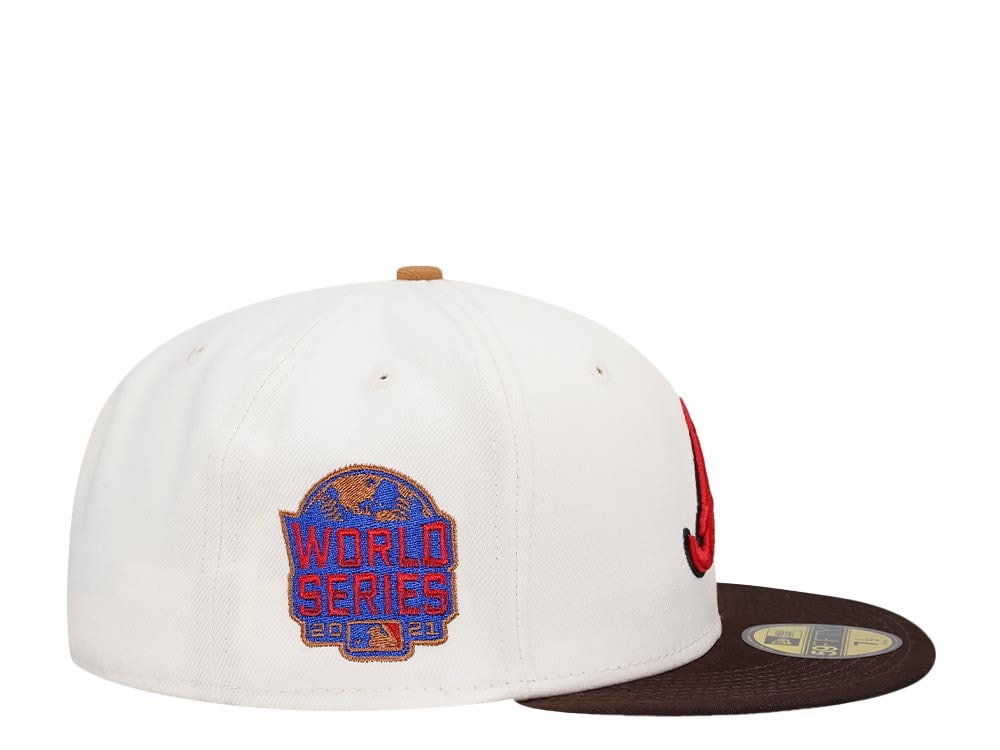 New Era Atlanta Braves World Series 2021 BBQ Two Tone Edition 59Fifty Fitted Hat