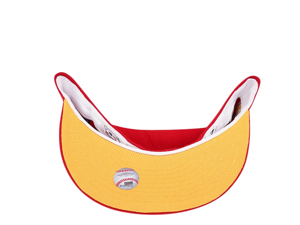 New Era Pittsburgh Pirates World Series 1925 Red and Yellow Edition 59Fifty Fitted Hat
