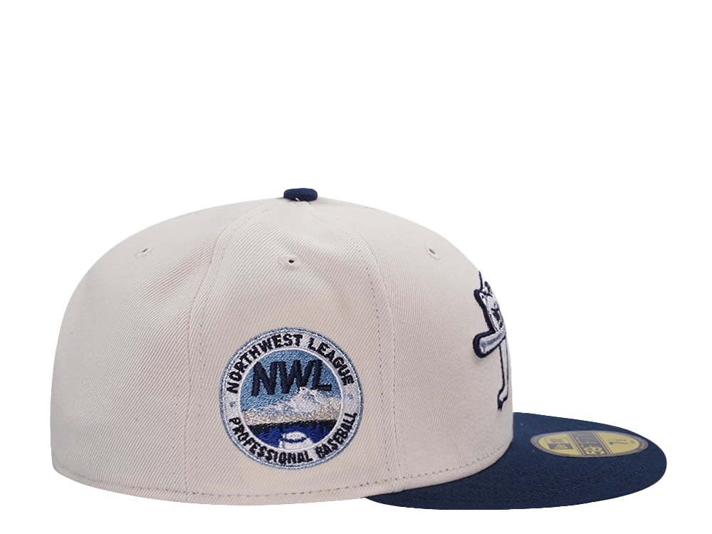 New Era Yakima Bears Northwest League  Stone Two Tone Edition 59Fifty Fitted Hat