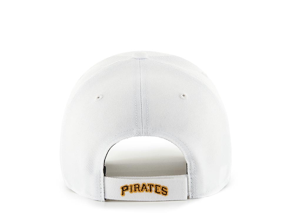 47Brand Pittsburgh Pirates Classic White Strapback Hat
