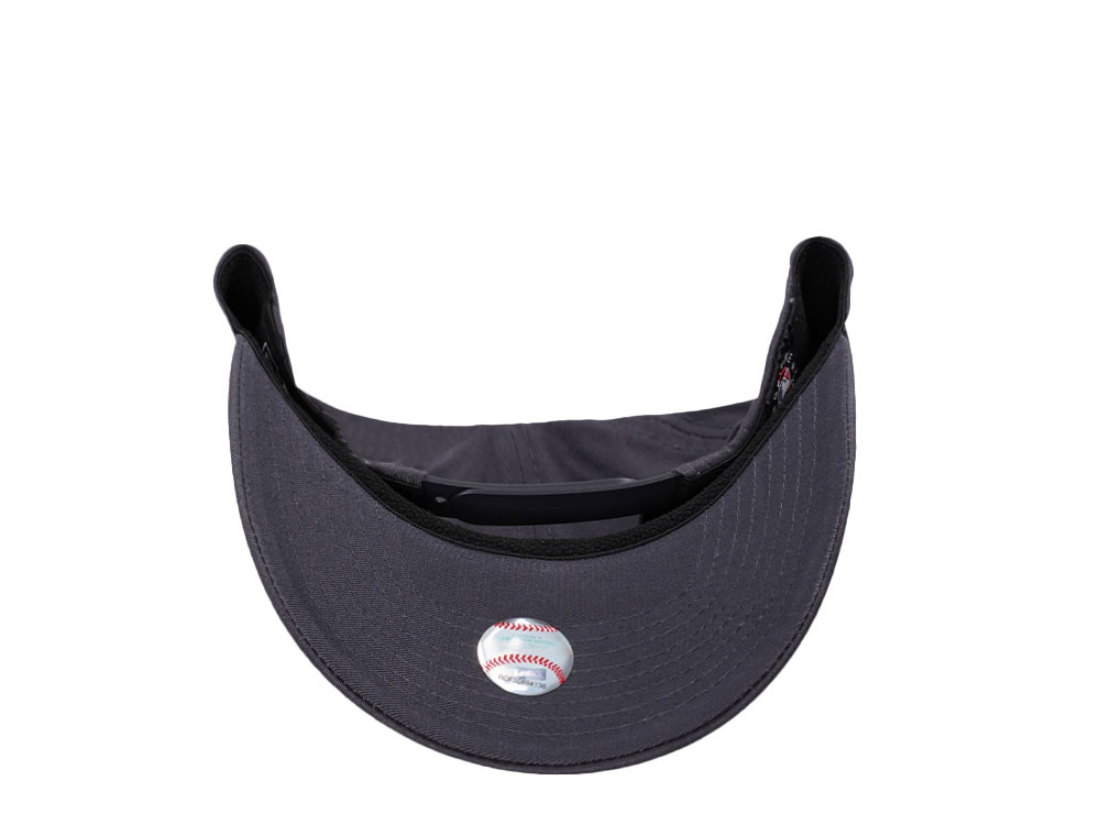 New Era Los Angeles Dodgers Gray on Gray 9Fifty Stretch Snapback Hat