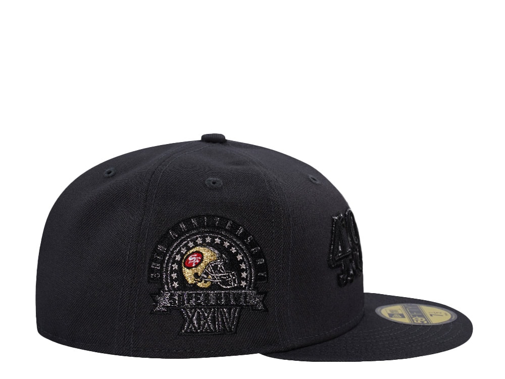 New Era San Francisco 49ers 30th Anniversary Gray Prime Edition 59Fifty Fitted Hat