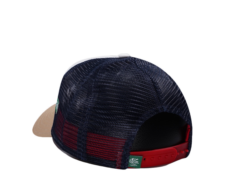 Djinns HFT Simply Livin White Coastal Edition Trucker Snapback Hat