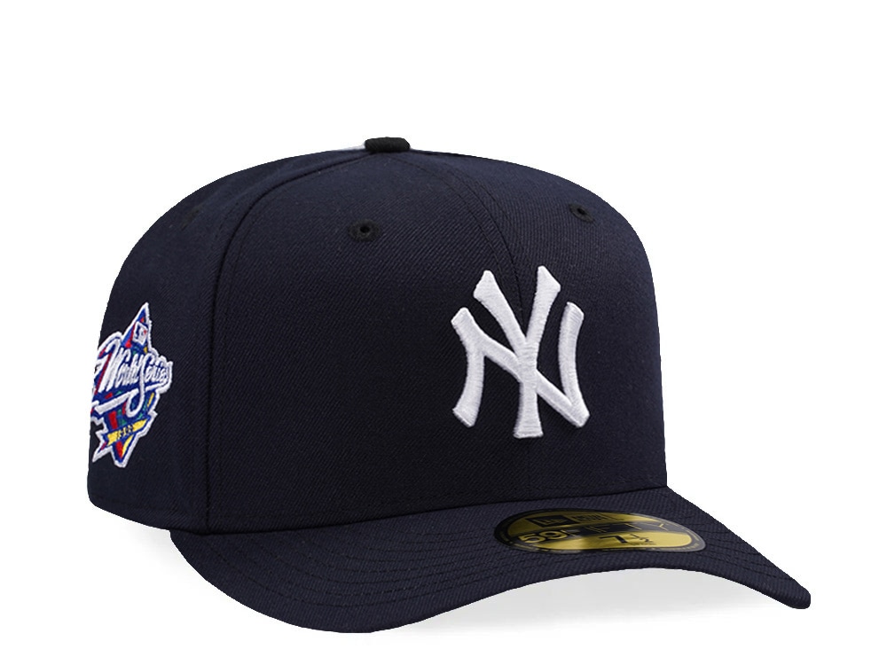 New Era New York Yankees World Series 1999 Navy Prime Edition Pre Curved 59Fifty Fitted Hat