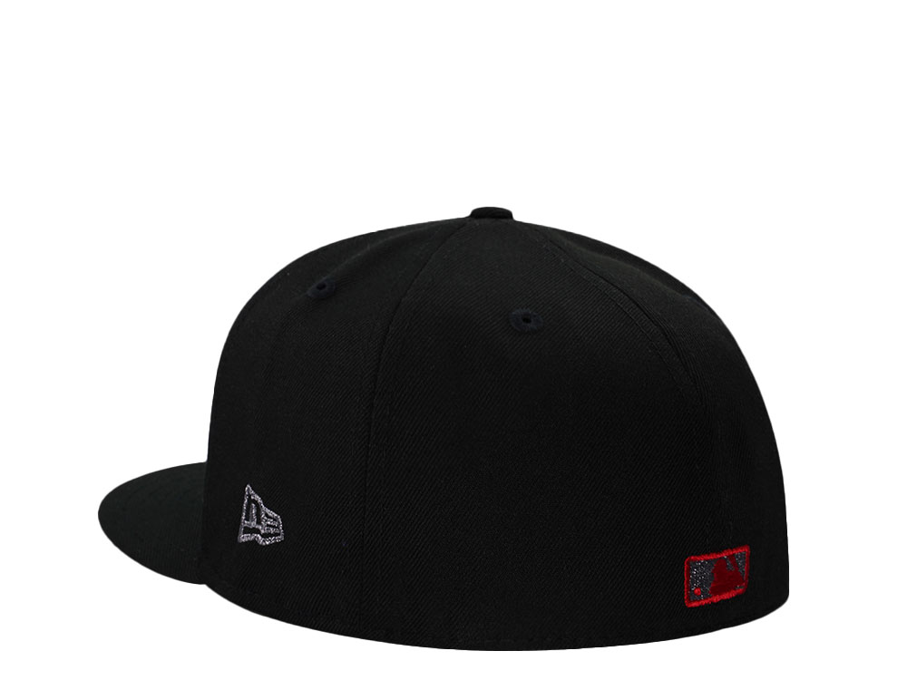New Era Los Angeles Dodgers Silver Skull Black Prime Edition 59Fifty Fitted Hat