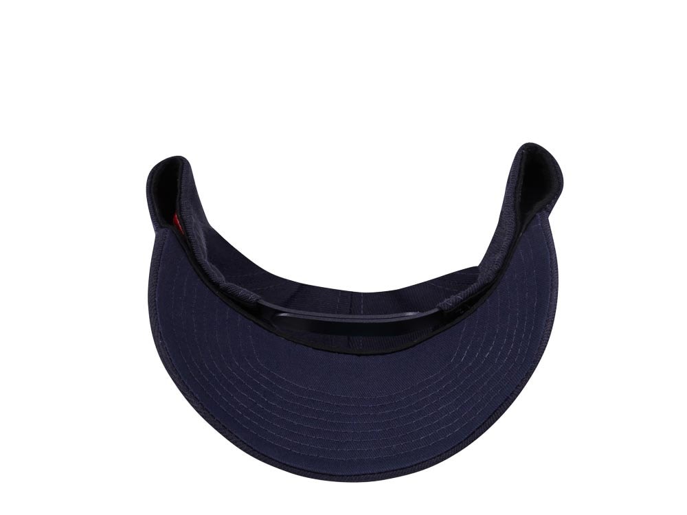 American Needle Seattle Kraken Navy Stadium Curved Snapback Hat