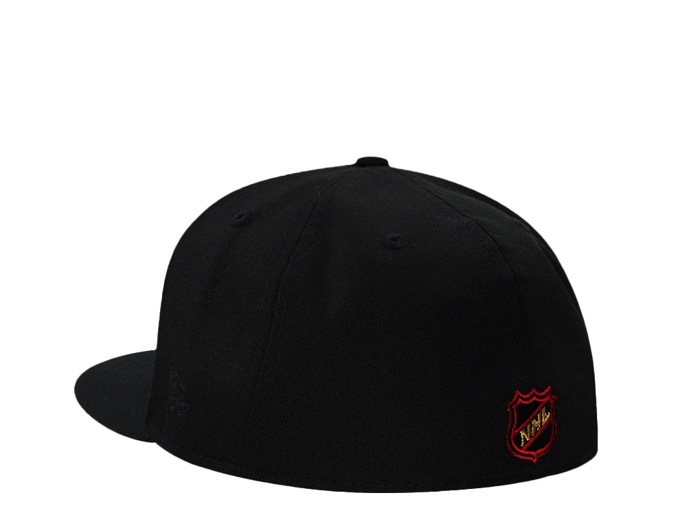 New Era Chicago Blackhawks Winter Classic 2015 Black Prime Edition 59Fifty Fitted Hat