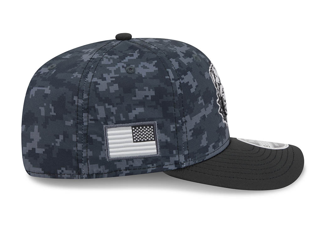 New Era Cleveland Browns NFL Salute to Service 2026 Digi Camo Black 9Seventy Stretch Snapback Hat
