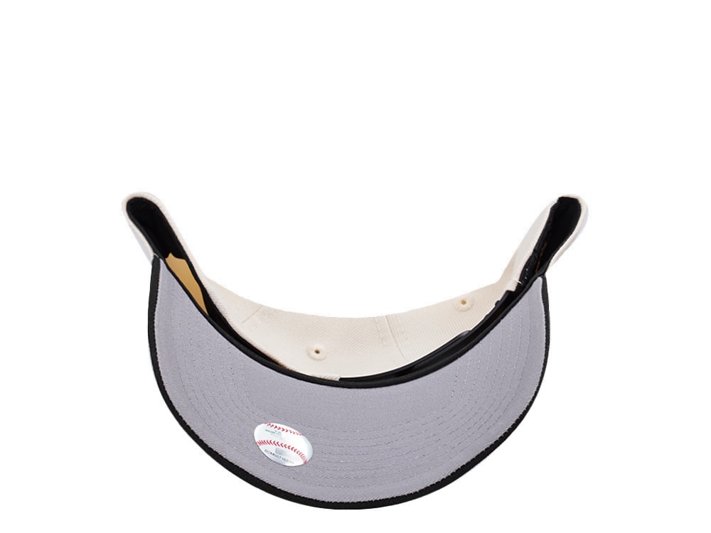 New Era Los Angeles Dodgers Tokyo Series 2025 Light Cream Two Tone Edition 9Forty A Frame Snapback Hat