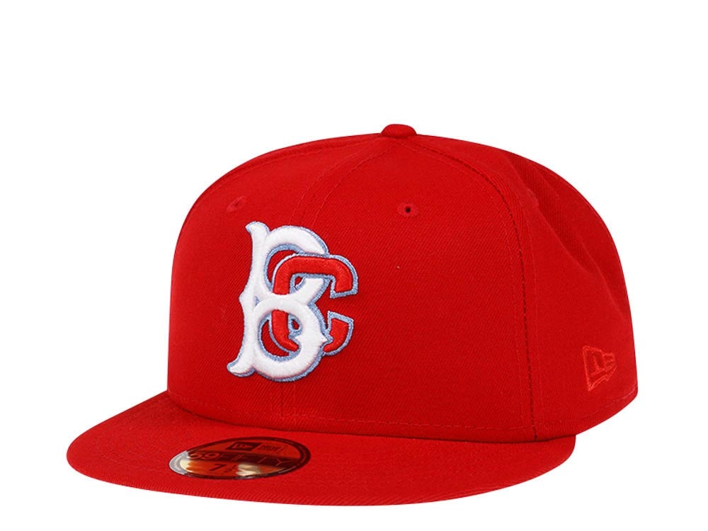 New Era Brooklyn Cyclones Red Glacier Blue Edition 59Fifty Fitted Hat