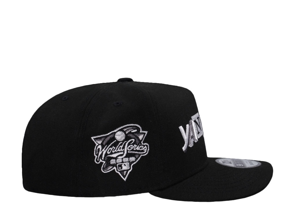 New Era New York Yankees World Series 2000 Black Metallic Edition 9Fifty A Frame Snapback Hat