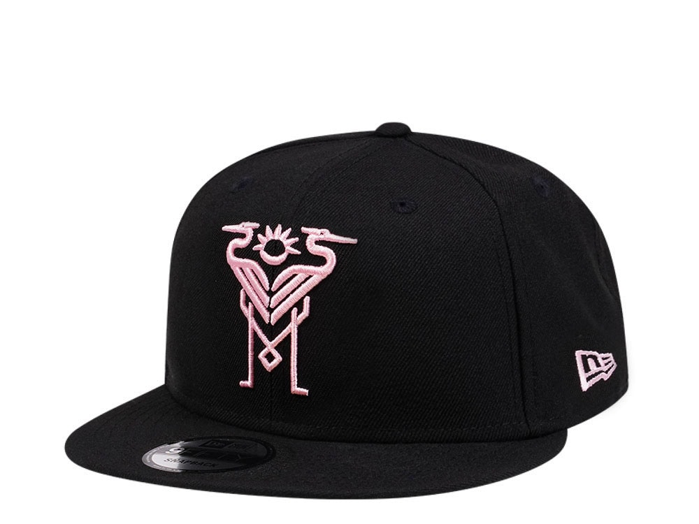 New Era Inter Miami FC Black Edition 9Fifty Snapback Hat