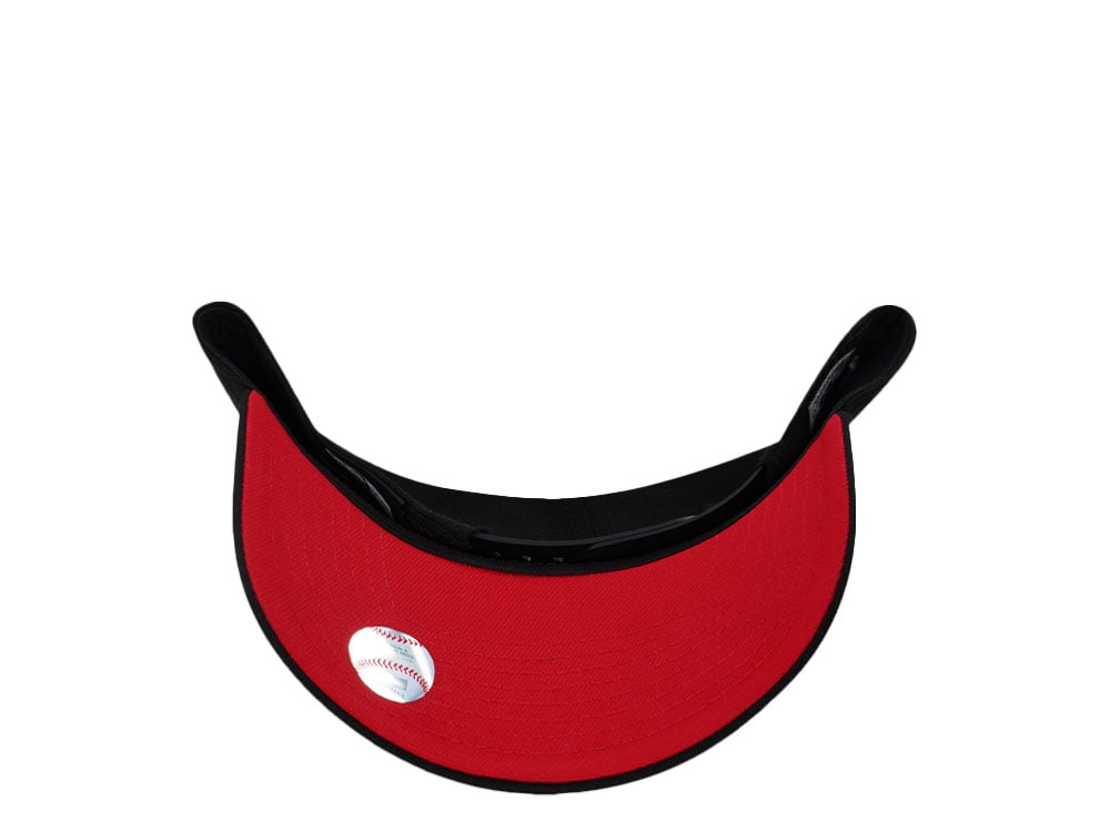 New Era Anaheim Angels All Star Game 2010 Black And Red Edition 9Forty A Frame Snapback Hat