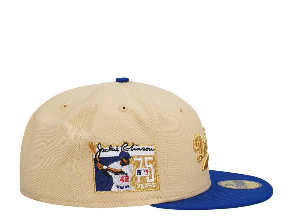 New Era Brooklyn Dodgers Jackie Robinson 75 Years Gold Two Tone