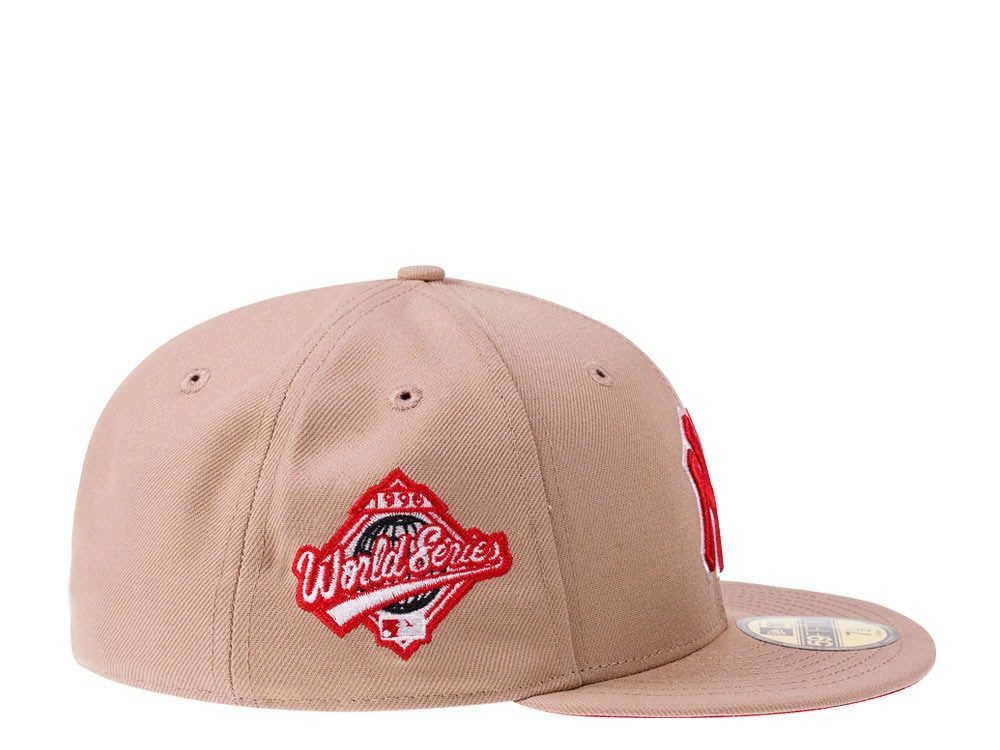 New Era New York Yankees World Series 1996 Camel Red Edition 59Fifty Fitted Hat