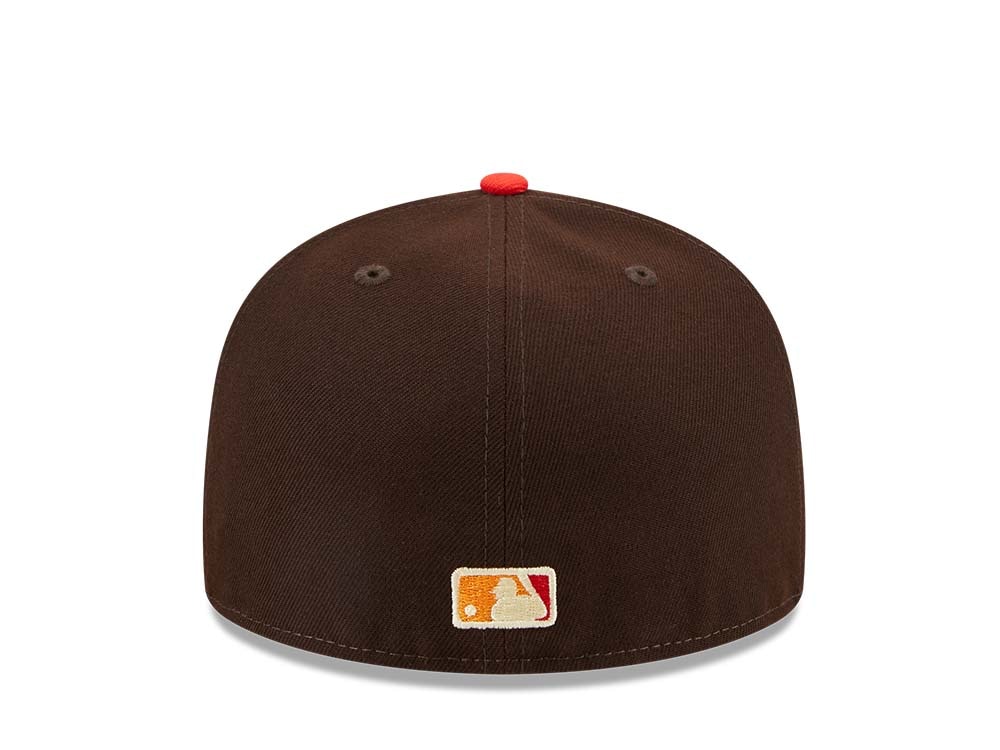 New Era Los Angeles Dodgers The Elements Brown Two Tone Edition 59Fifty Fitted Hat