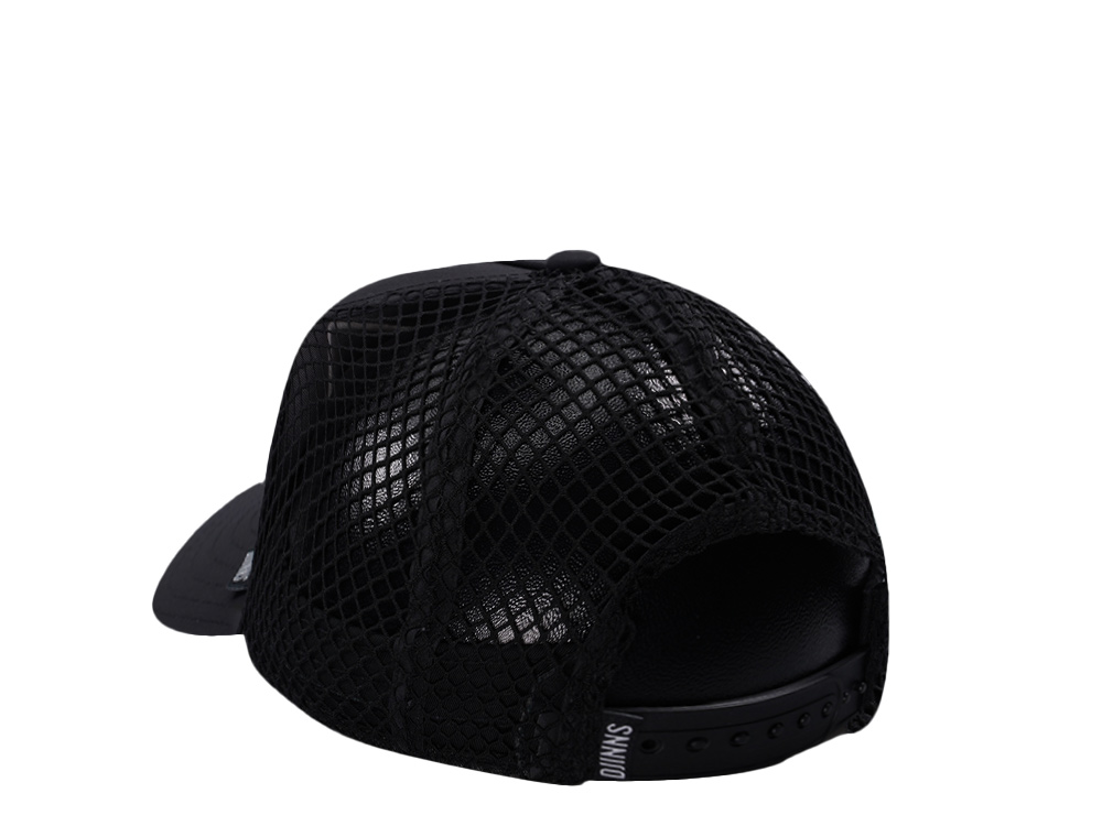 Djinns HFT Black Big Net Mountain Trucker Snapback Hat