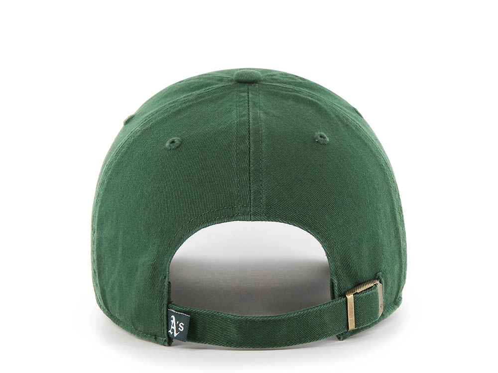 47 Brand Oakland Athletics Dark Green Edition Clean Up Strapback Hat