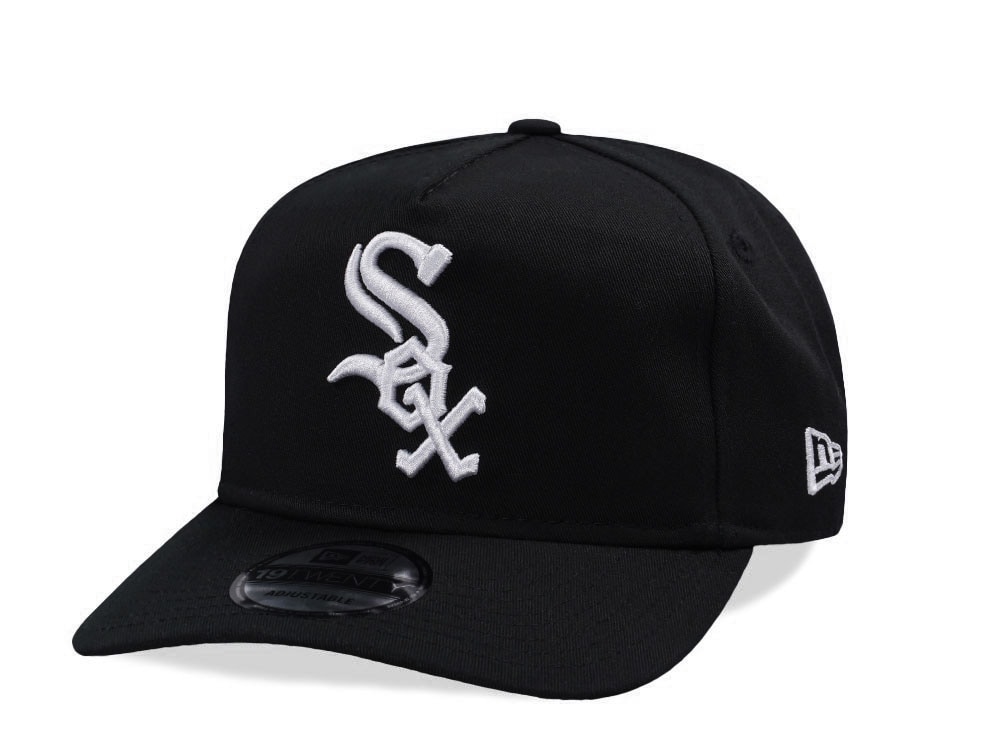 New Era Chicago White Sox Black Classic Edition 19Twenty A Frame Snapback Hat