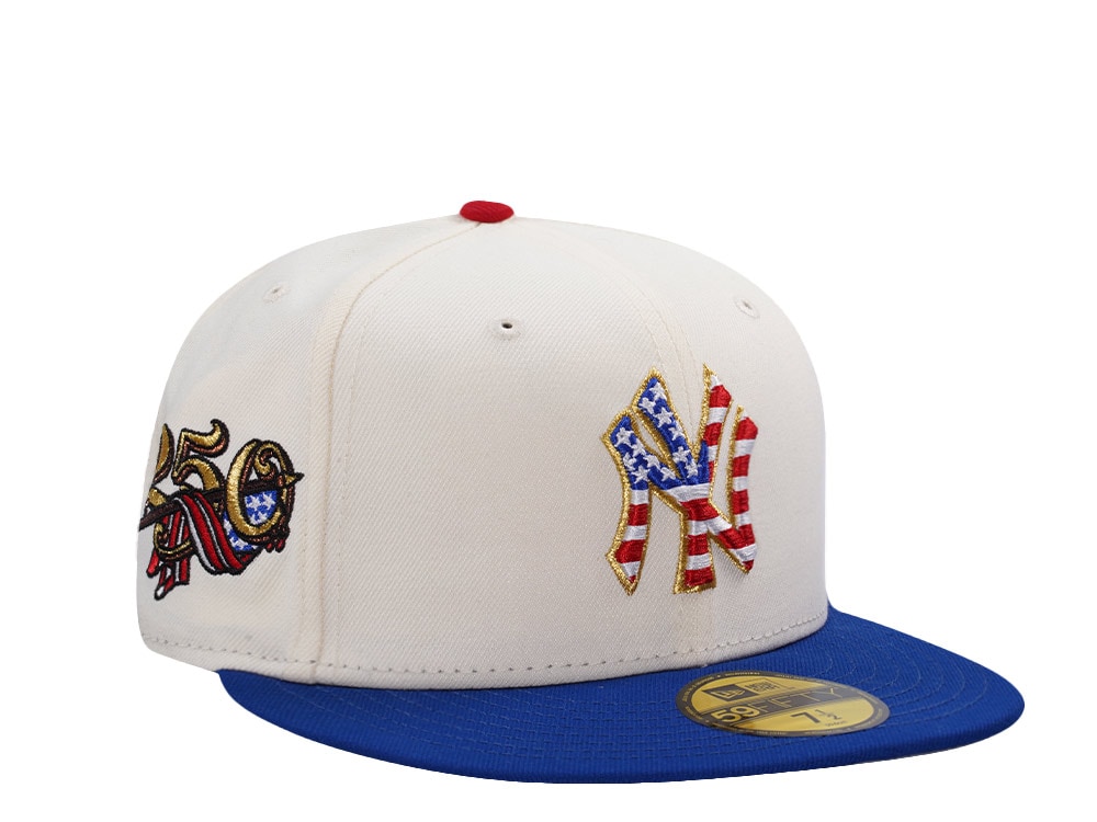 New Era New York Yankees 250th Anniversary Chrome Two Tone Edition 59Fifty Fitted Hat