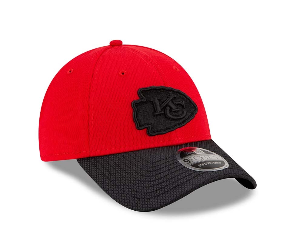 New Era Kansas City Chiefs Road Sideline 9Forty Stretch Snapback Hat