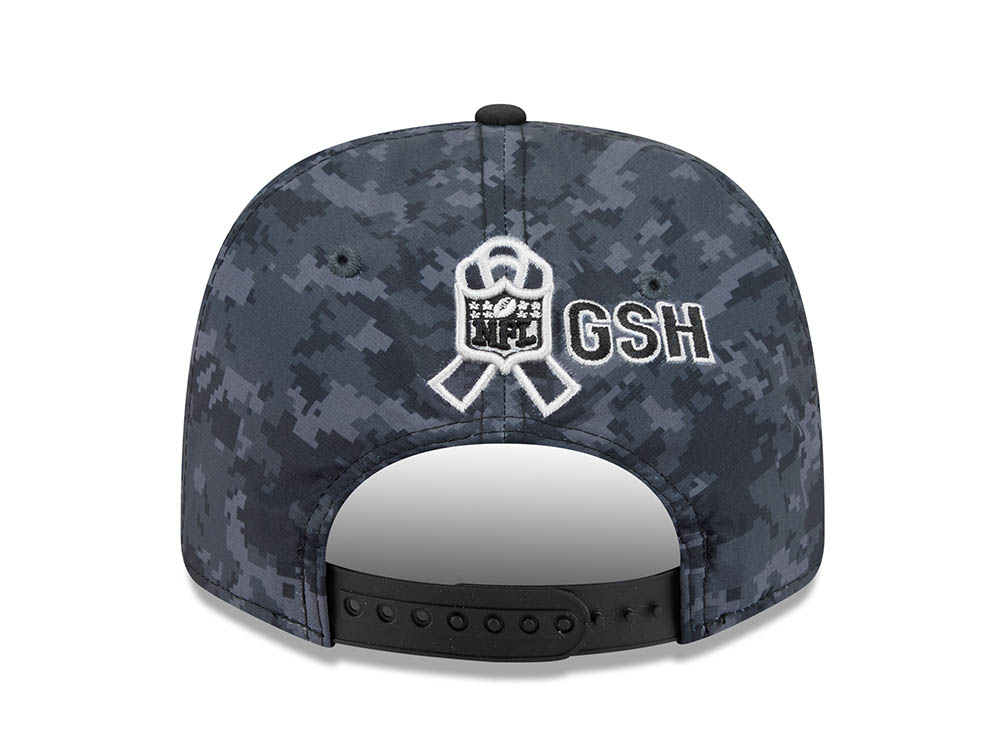 New Era Chicago Bears NFL Salute to Service 2026 Digi Camo Black 9Seventy Stretch Snapback Hat